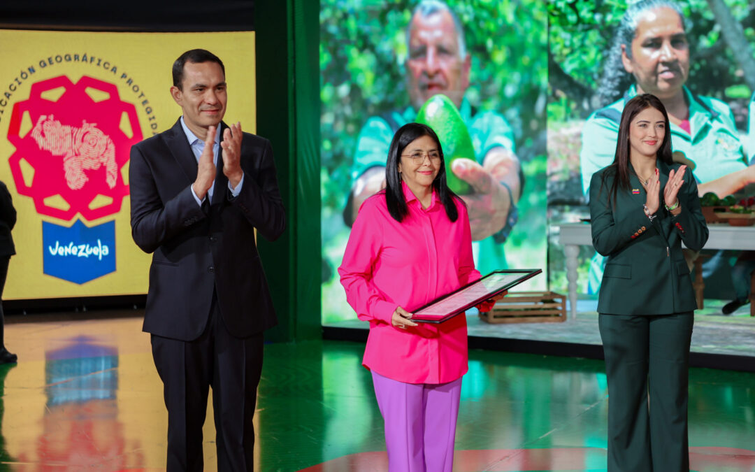 Vicepresidenta Delcy Rodríguez destaca crecimiento de Propiedad Intelectual en Venezuela